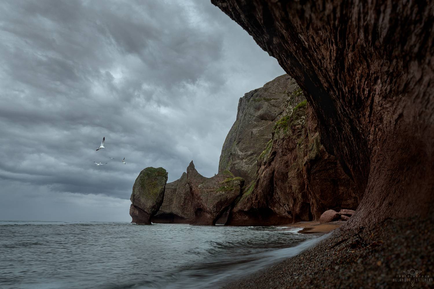приморье, приморский край, море, бухта, пейзаж, скалы, фантастическое место, Кулакова Екатерина