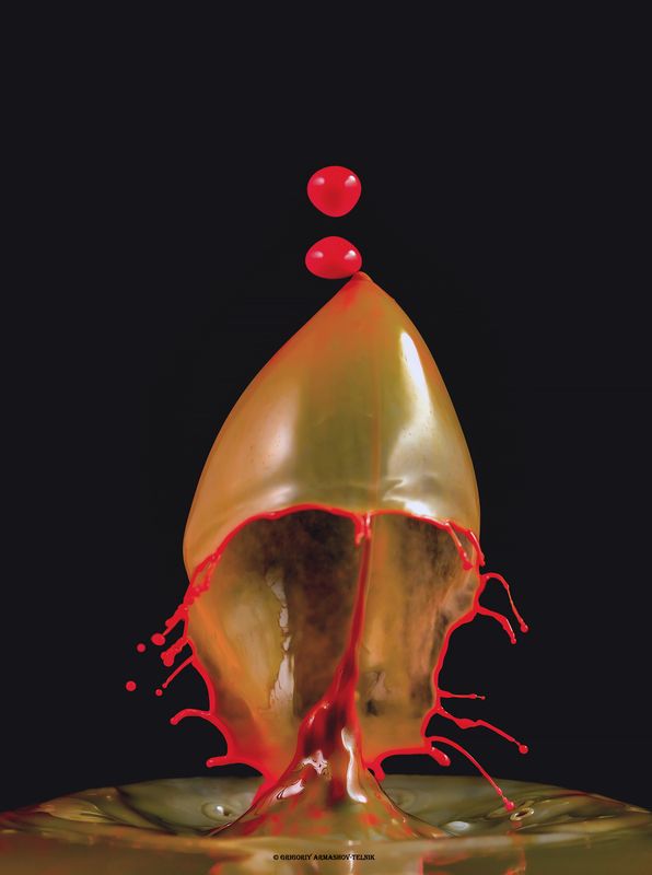 color_image, color, drop, liquid, macro, water, macrophoto Drops фото превью