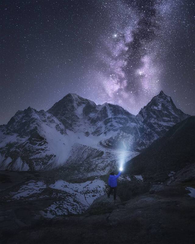 Ночные Гималаи фото превью