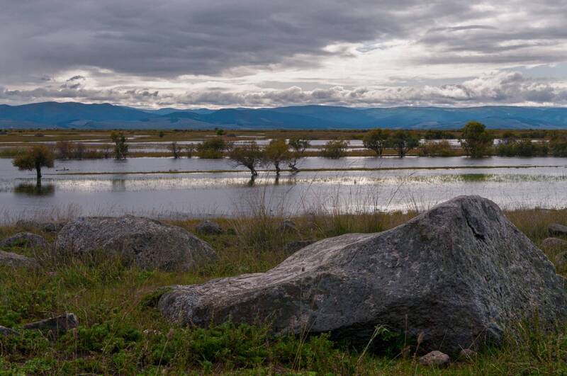 Баргузин, осеннее половодье фото превью