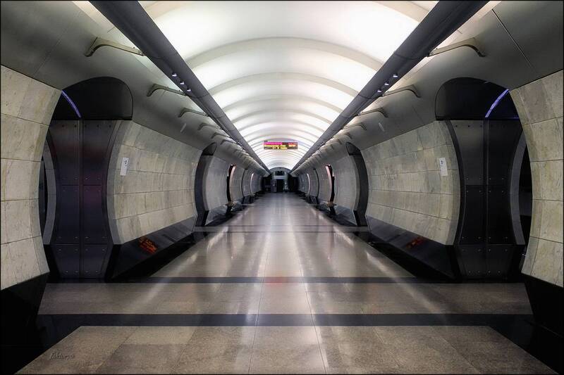 метро, москва, архитектура, транспорт, город, подземка станция метро Международная. Москва фото превью