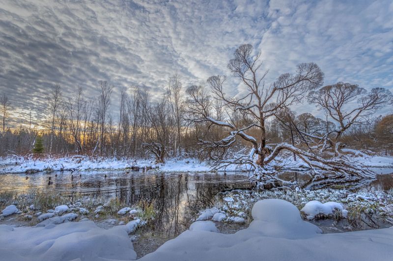 ленинградская обл. в ожидании заката фото превью