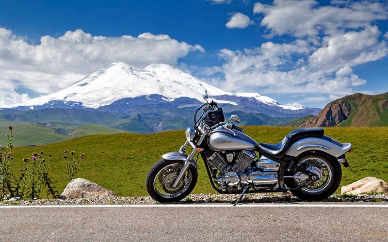 эльбрус, природа, северный кавказ, джилы-су, мото, мотоцикл, yamaha, путешествие, кабардино-балкария Лето не за горами... фото превью