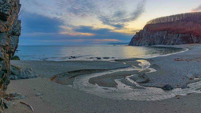 море, вечер, 2лангоу Второе Лангоу фото превью