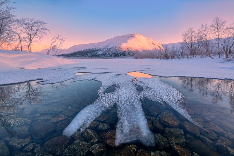 Хибины Вудъявр просыпается...  фото превью