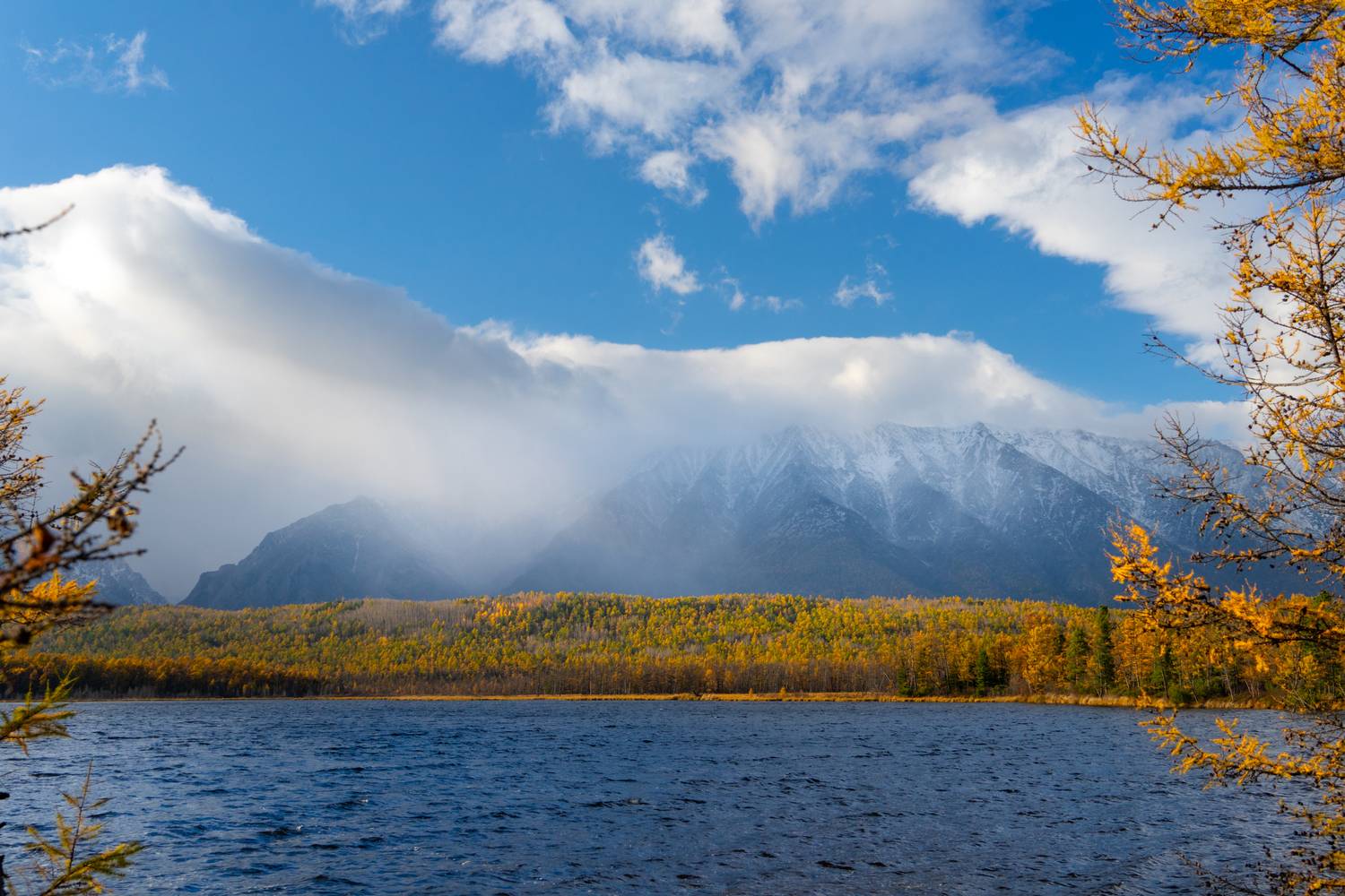 байкал, озеро щучье, байкальский хребет, пейзаж, горы, Екатерина Дубровская