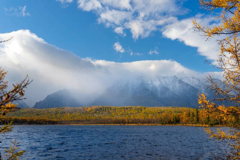 байкал, озеро щучье, байкальский хребет, пейзаж, горы Оз. Щучье. Байкальский хребет. фото превью
