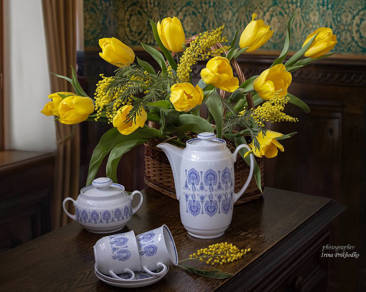натюрморт, цветы, букеты, интерьер, Приходько Ирина