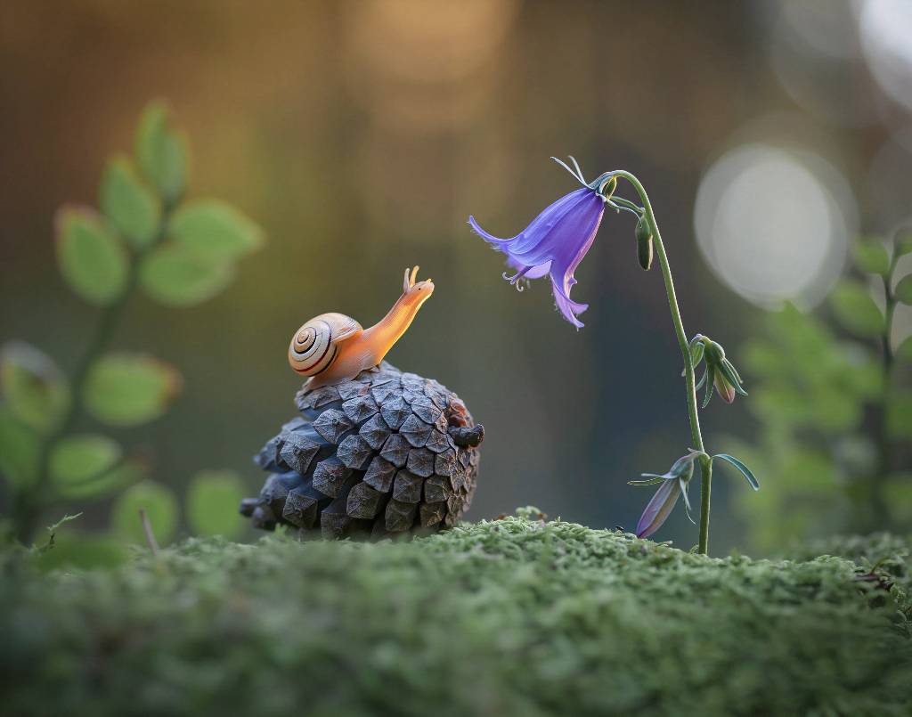 улитка, закат, макро, беларусь, Александр Гвоздь