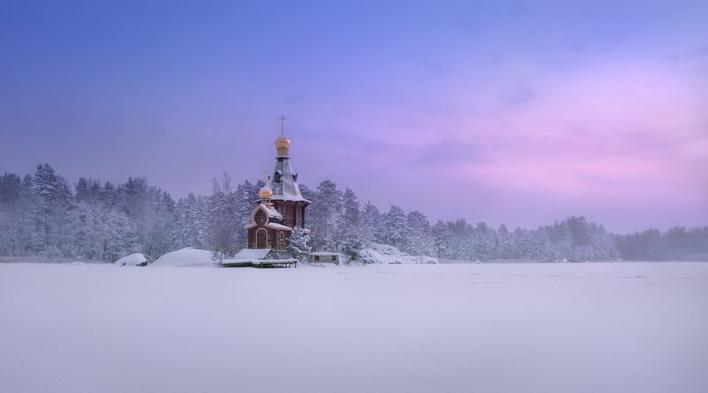 Церковь холодного рассвета фото превью