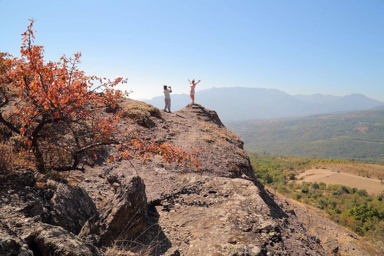 Вершина, Горы, Демерджи, Крым, Море, Виктор Климкин