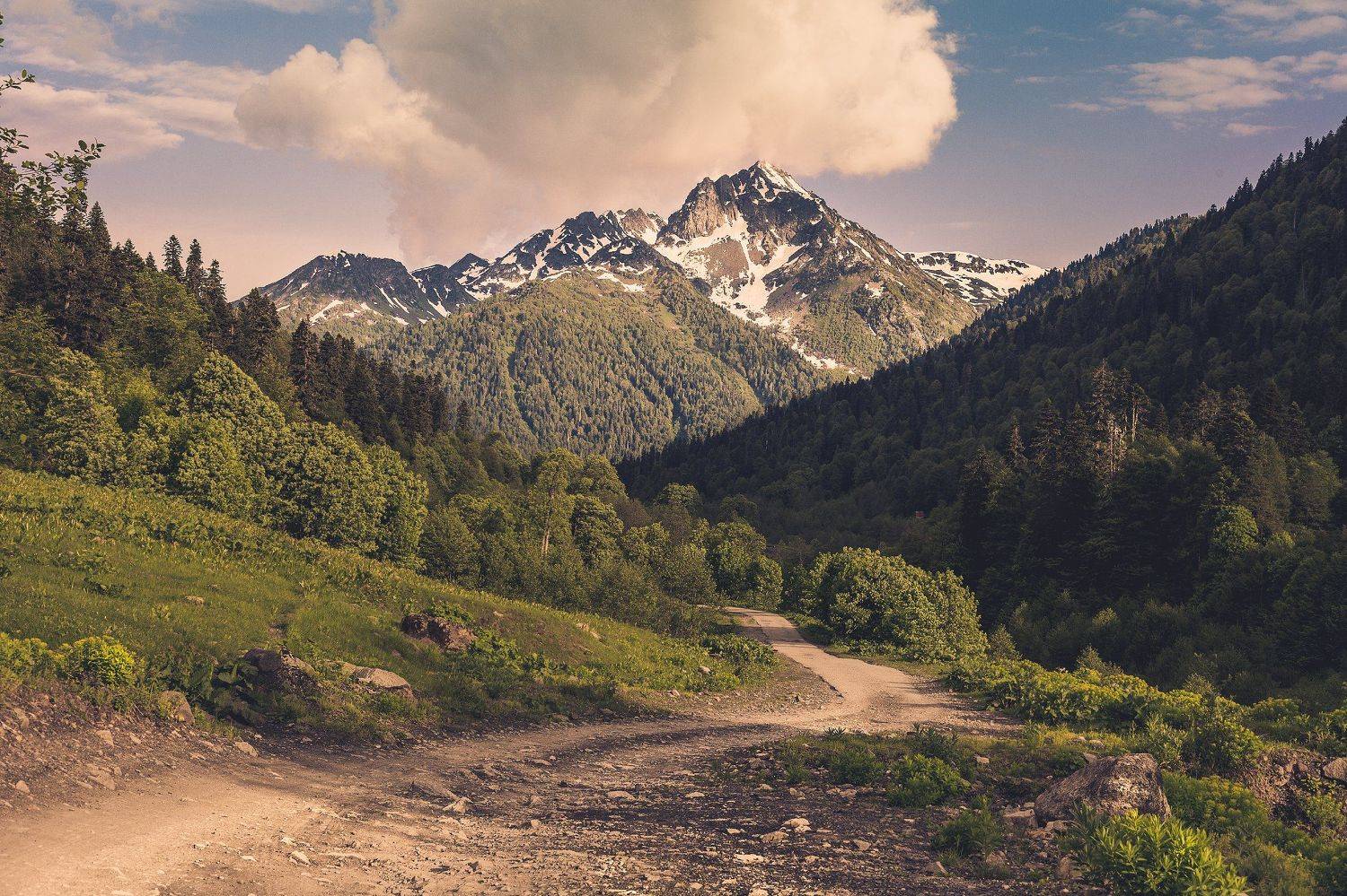горы, абхазия, авадхара, Дмитрий Лопатин