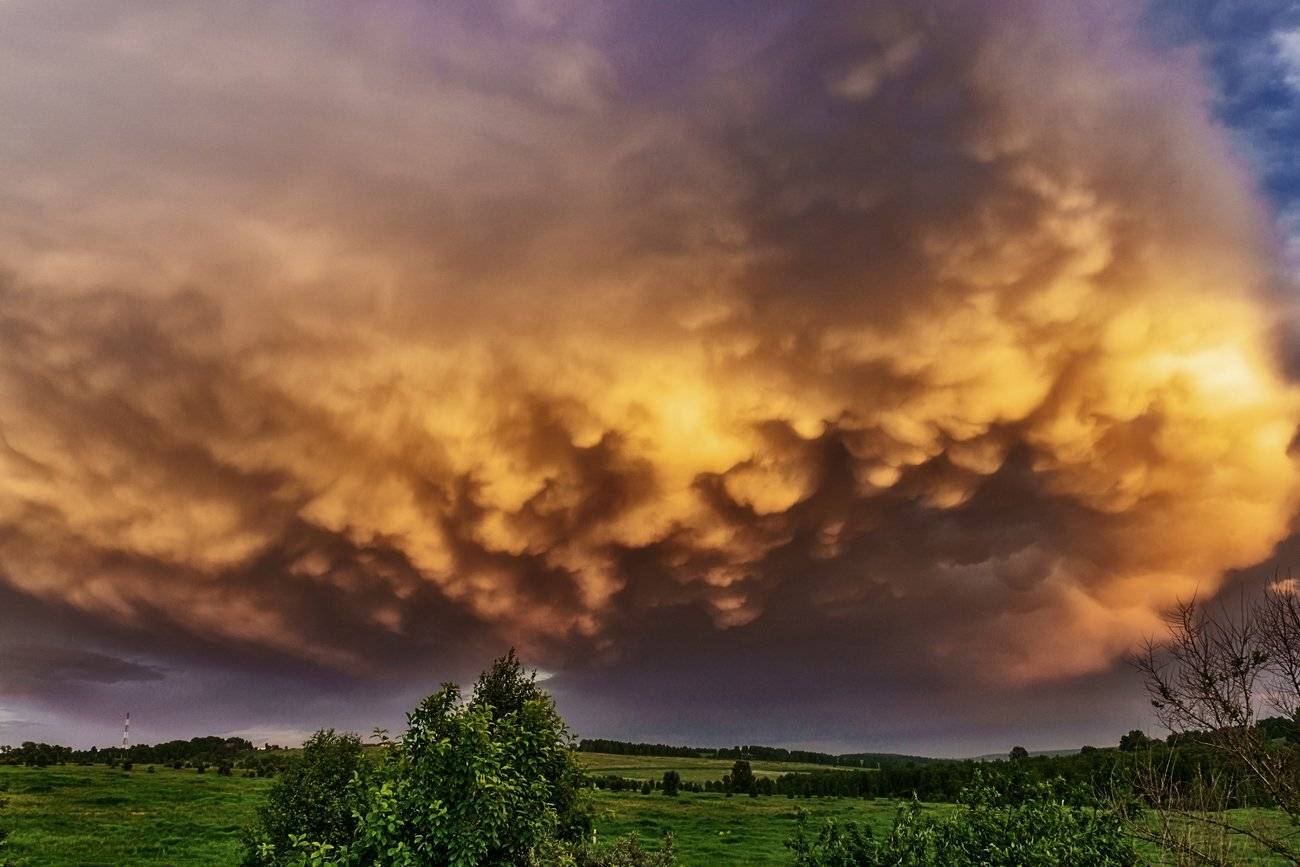 пейзаж, лето, облака, , Александр Потапов