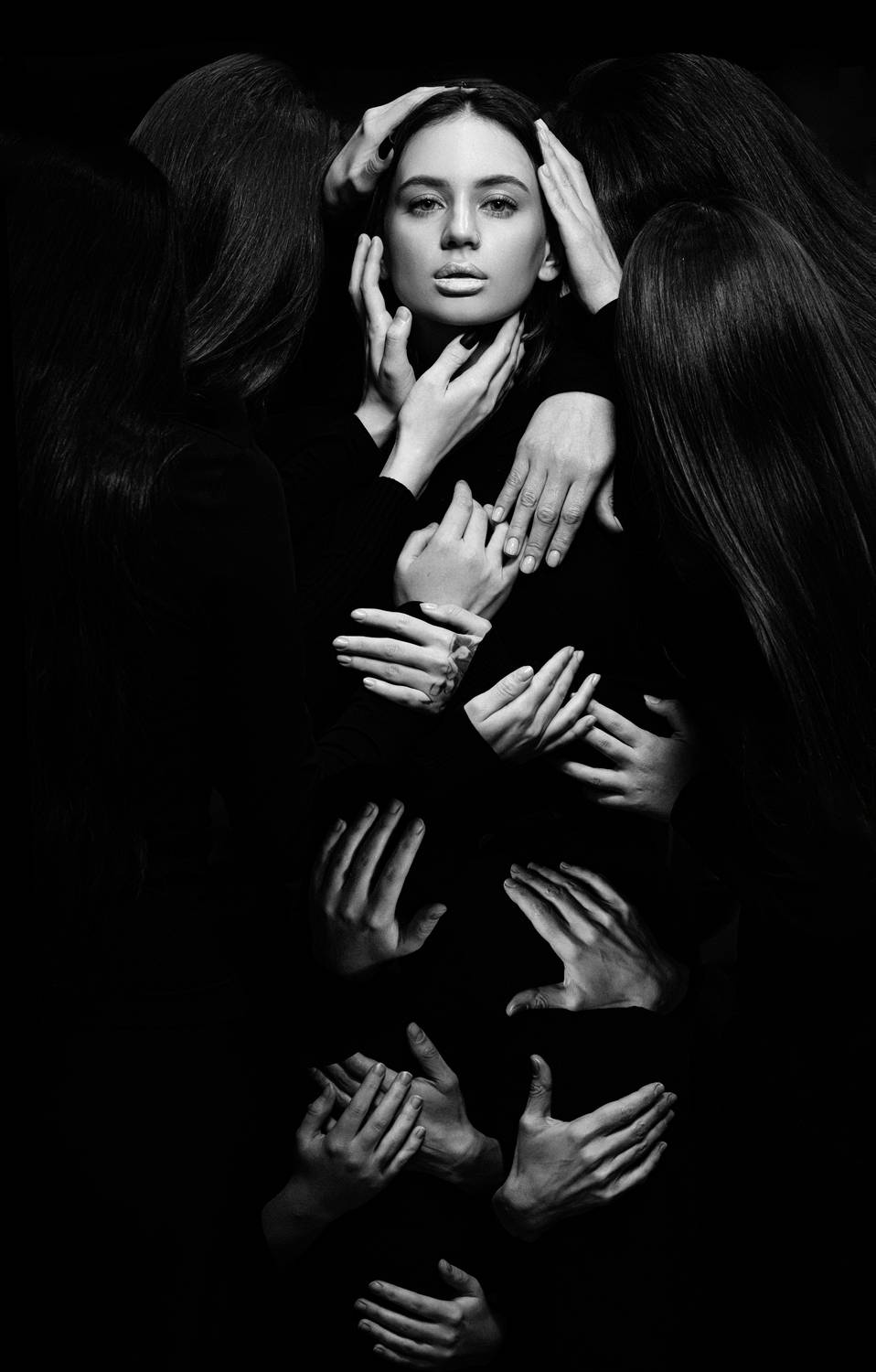 девушки, руки, завод, Плешков Алексей