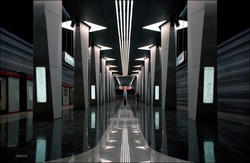 метро, москва, архитектура, транспорт, город, подземка станция метро Авиамоторная БКЛ. Москва фото превью