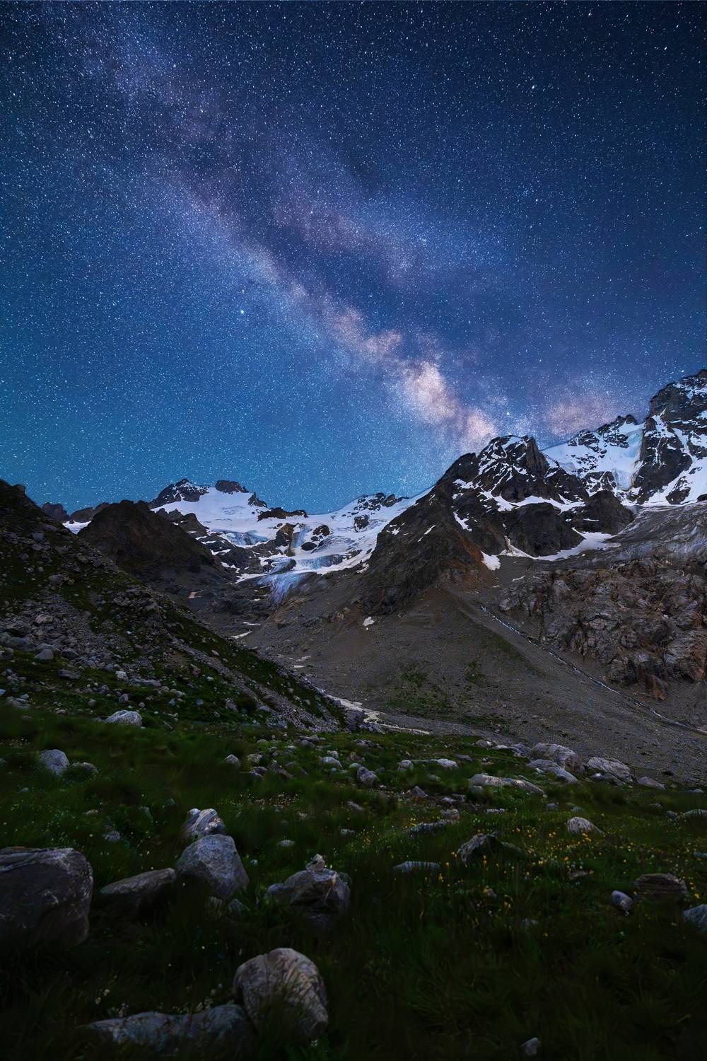уллутау, адырсу, приэльбрусье, кабардинобалкария, кбр, кавказ, млечный путь, Уфимцев Юрий
