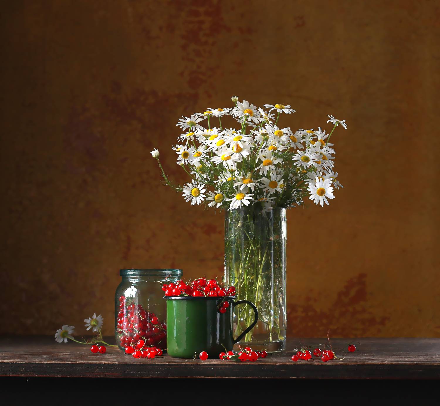 натюрморт, фотонатюрморт, still life, stillifefoto, лето, ягода, ромашки, наталья_казанцева, Наталья Казанцева