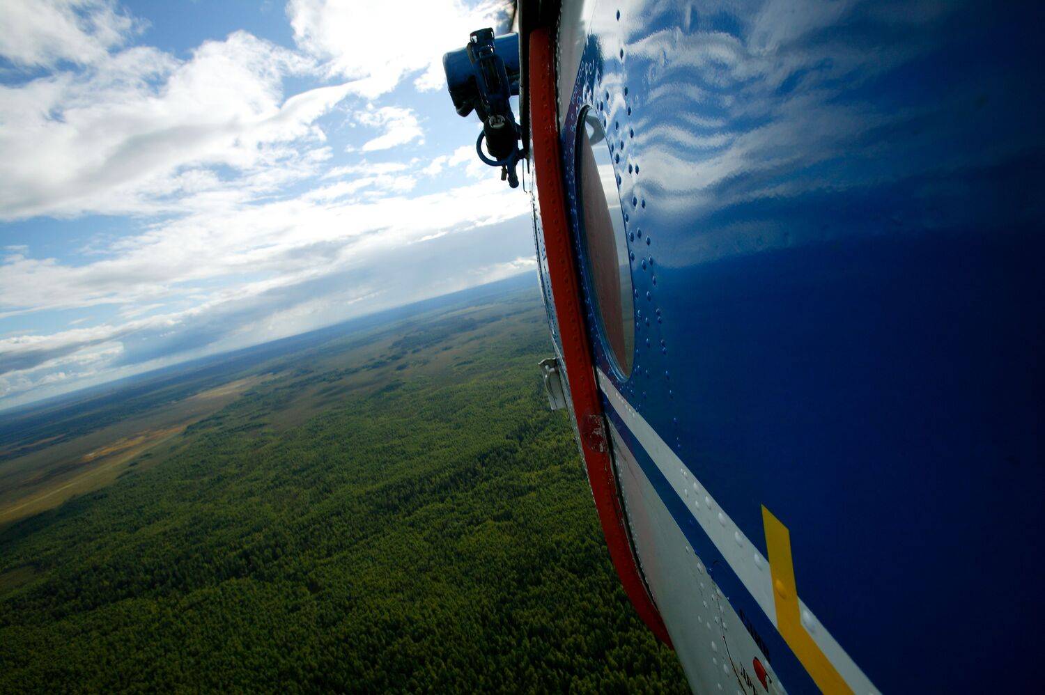вертолет, нефть, Западная Сибирь, Васюганские болота, Михаил Дронов