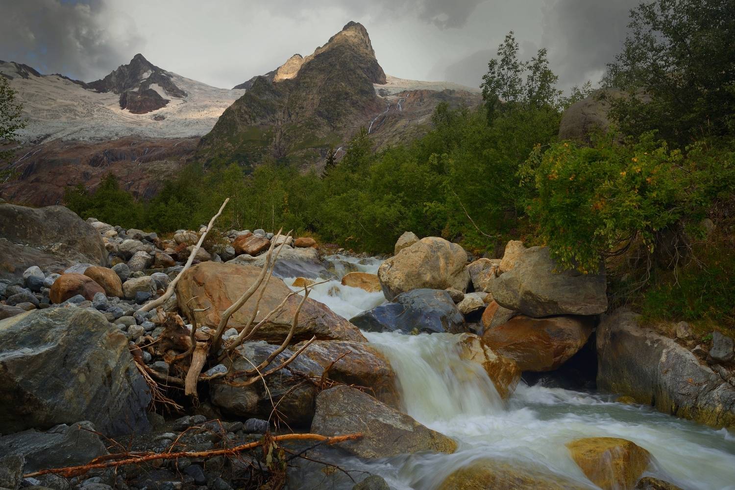 горы, кавказ, алибек, Александр Жарников