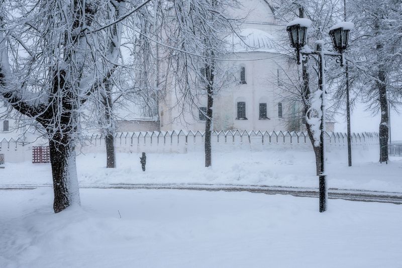 Суздаль, Владимир, природа, пейзаж, золотое кольцо В Суздале фото превью