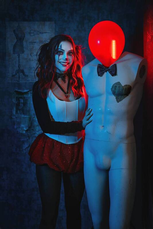 постановочная фотография, жанр, портрет, грим, образ, харли квин Харли Квин фото превью