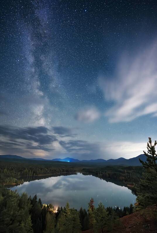 сатка, озеро, млечныйпуть, звезды, урал, южныйурал, milkyway Карелка фото превью