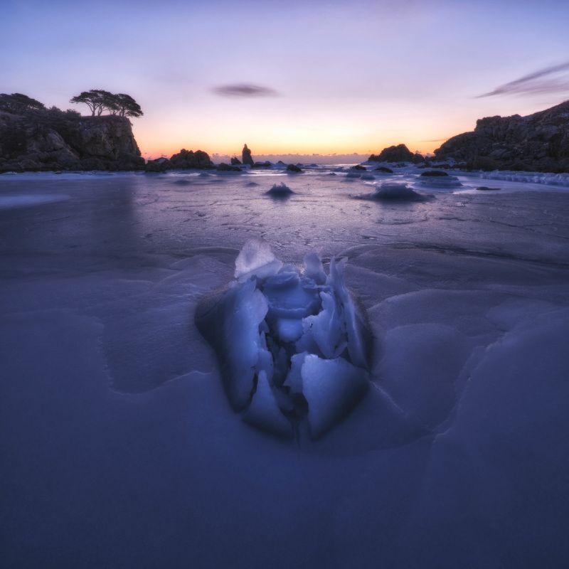 Пейзаж, бухта, Орлинка, мыс, Астафьева, Приморье, FujiFilm Предрассветное фото превью