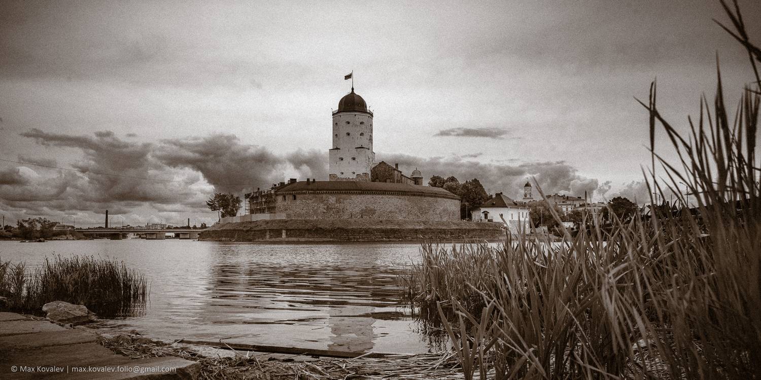 leningrad region, russia, architecture, building, castle, tower, выборг, ленинградская область, россия, архитектура, башня, замок, здание, Ковалёв Максим