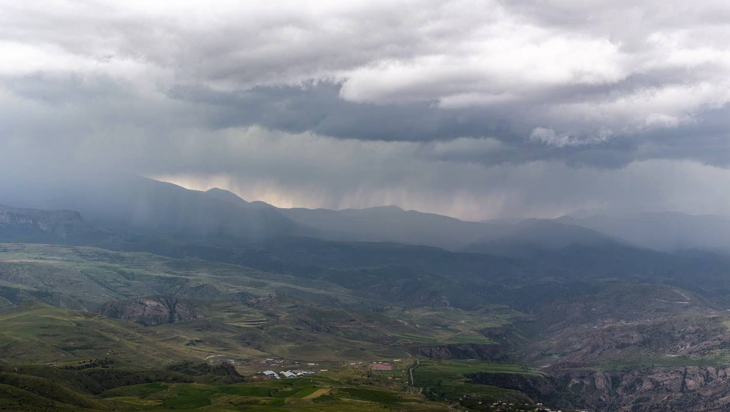 армения, горы, гроза, вид сверху, Игорь Юркин