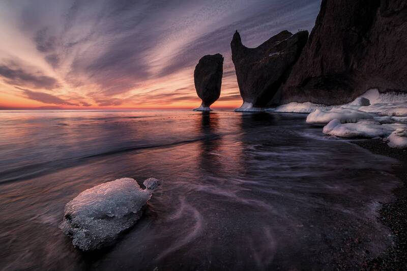 Линии рассвета. Бухта Дубовая, Приморье фото превью