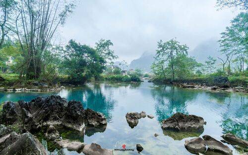 The Bo Hay spring in Ngoc Con commune
