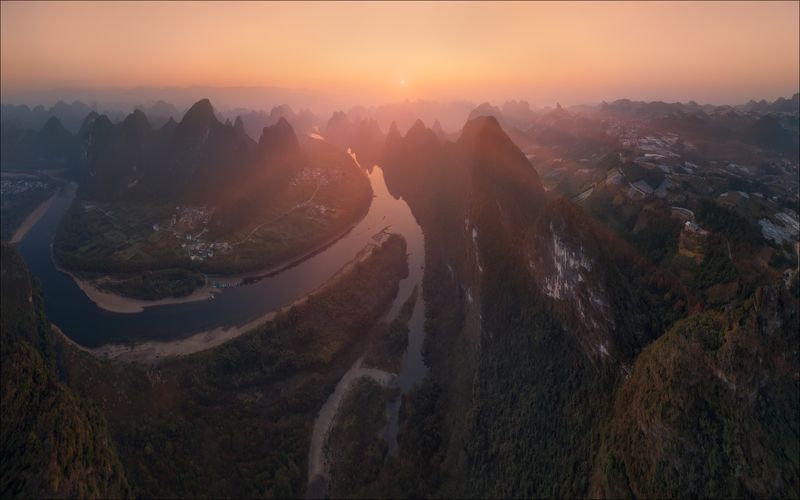 Xianggong Hill, сянгун, китай, фототур, фототуры 2026, china, река ли, карстовые горы, фототур в китай Xianggong Hill фото превью