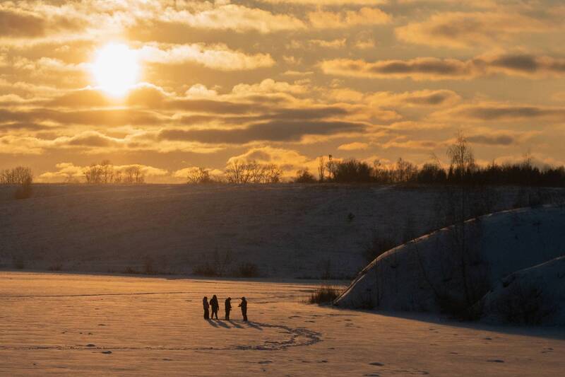 «Февральский закат» фото превью