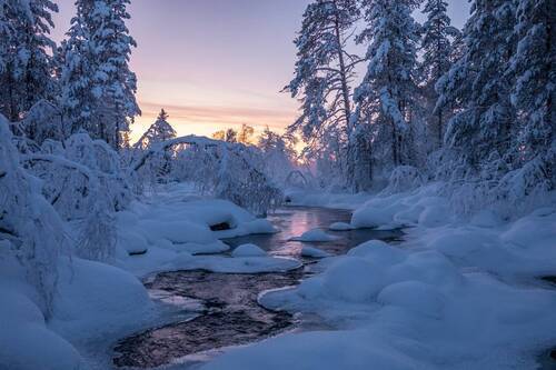 Февраль на Кольском
