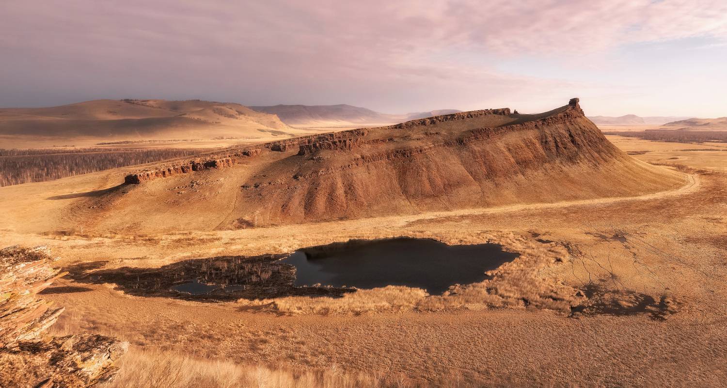 сундуки, хакасия, моя хакасия, марсианский рассвет, енисейская сибирь, Марина Фомина
