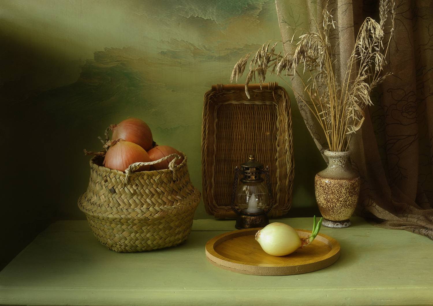 лук, свет, цвет, букет, сухоцвет, инаида, Инаида