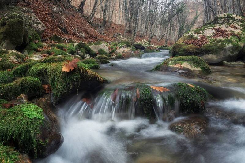 крым, большой каньон, река, пейзаж, горы В Большом каньоне фото превью
