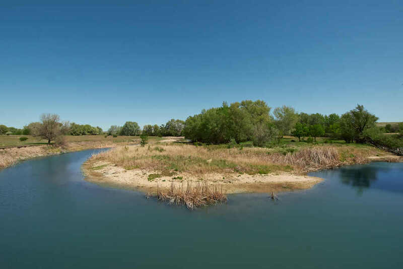 речка голубая, волгоградская область, меловые горы Речка голубая фото превью