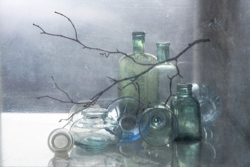 Стеклянный натюрморт фото превью