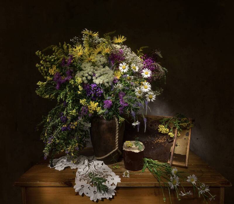 Полевые цветы... фото превью