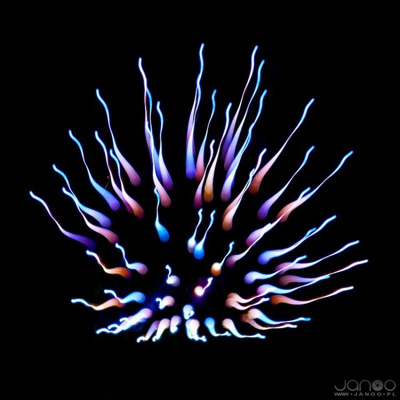 Abstract, Colors, Fireworks, Light, Lights, Night fireworx фото превью