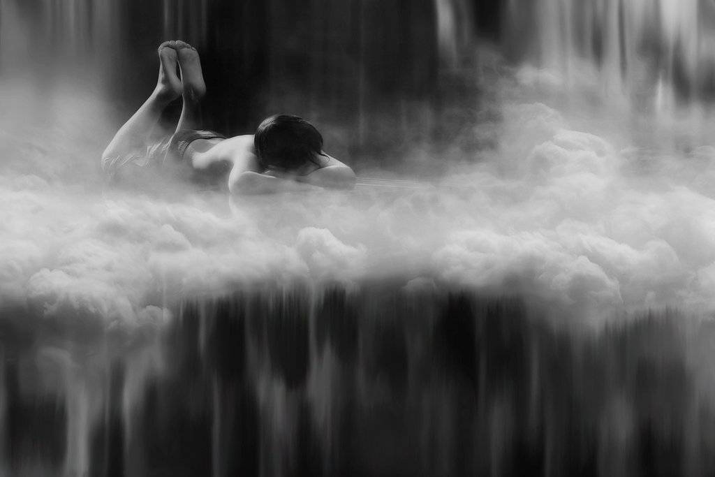 Мальчик, Мечтатель, Облака, Ребёнок, Туман, ALLA SOKOLOVA