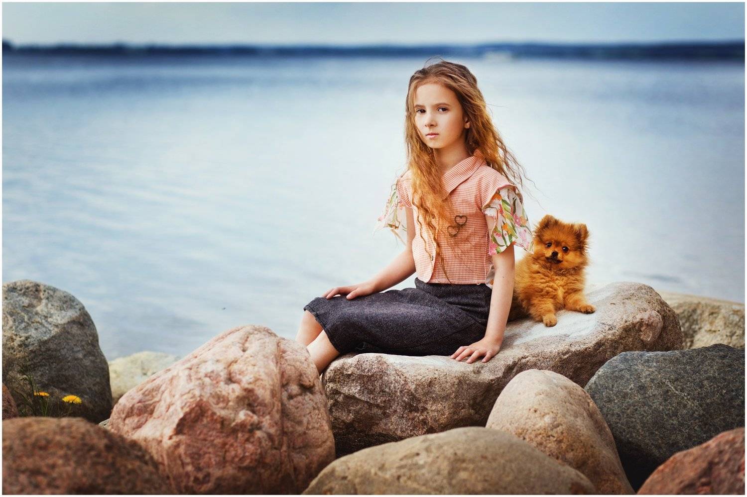 дети, животные, Екатерина Лапатей