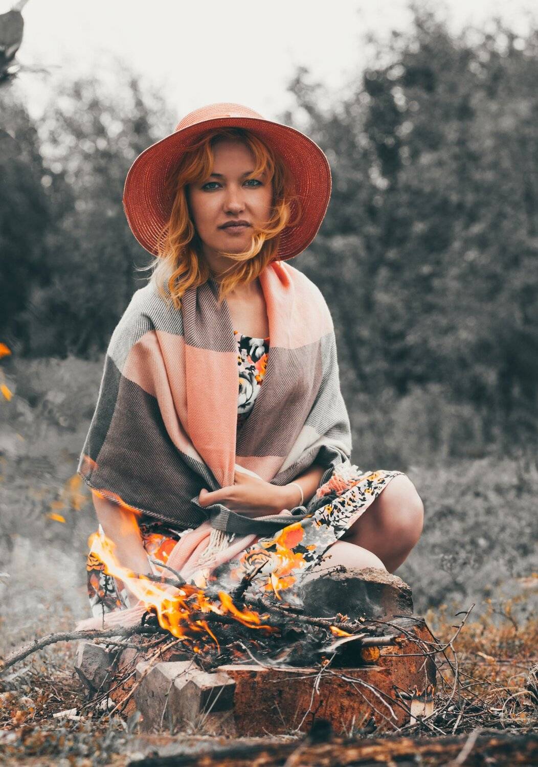 ямал, лето, отдых, путешествие, огонь, костер, природа, россия, релакс, сибирь, полярный, урал, Настя Братка