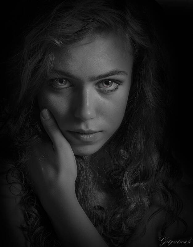 девушка, глаза, тень, взгляд Ольга фото превью