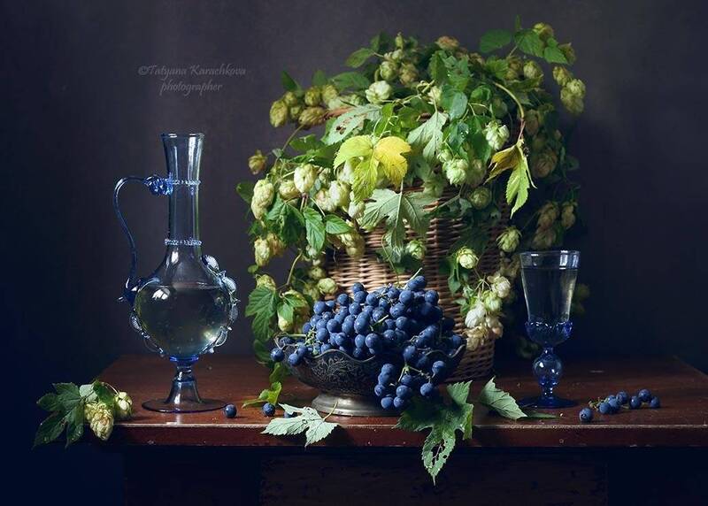 Натюрморты в сине-зеленой заданности фото превью