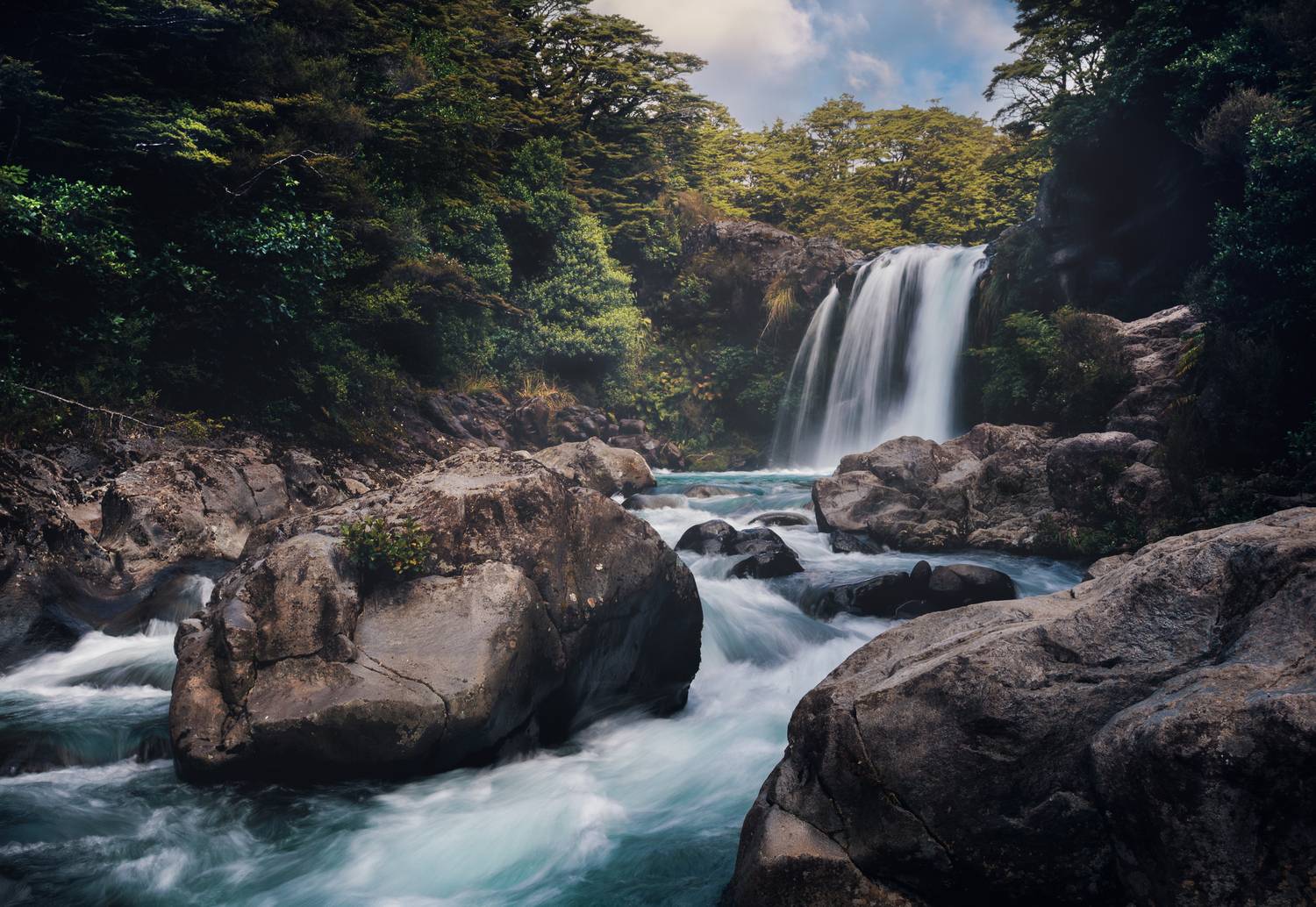 new zealand, rocks, river, lord of the rings, gollum, новая зеландия, водопад, река, пейзаж, властелин колец, Сергей Садов