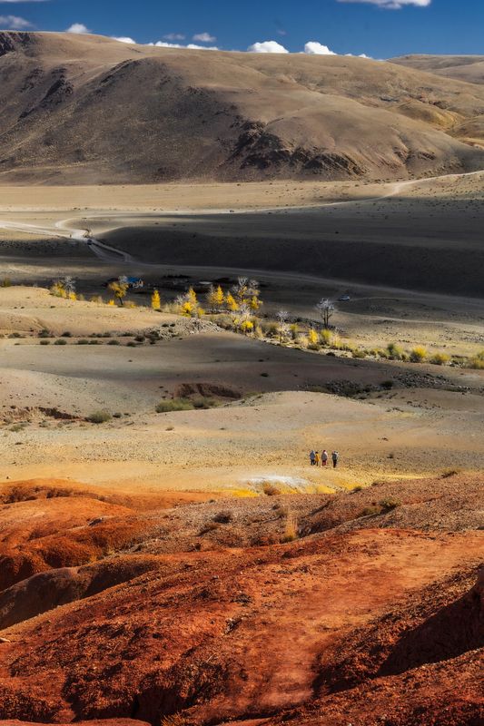 Россия, Алтай, Осень, Пейзаж Марсианские пейзажи фото превью