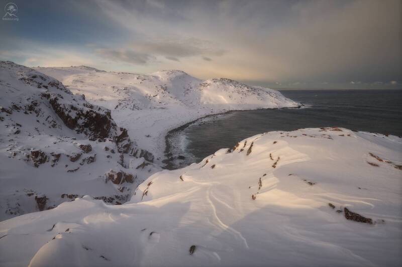 баренцево море, териберка, заполярье, кольский, тур на кольский СНЕЖНЫЕ БЕРЕГА фото превью
