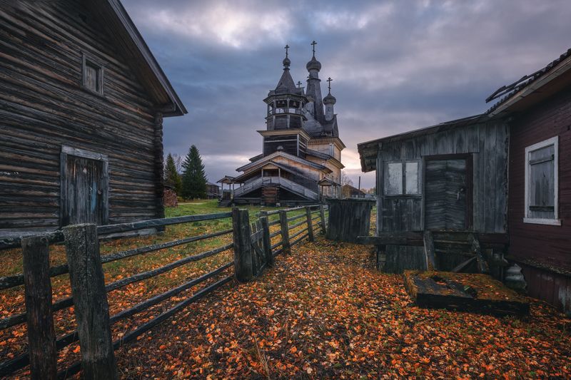 кимжа, архангельская область Прогулки по осени.... фото превью